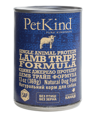 PetKind Single Animal Protein Lamb Tripe Formula влажный корм с ягненком и овечьим рубцом