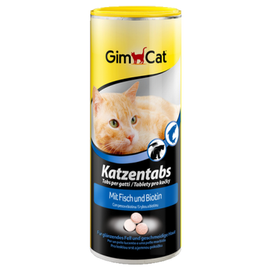 Gimpet &#040;Джимпет&#041; Katzentabs витамины с рыбой и биотином для кошек