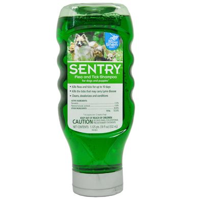 Sentry Sundried Linen &#040;Сентри&#041; шампунь от блох и клещей для собак, солнечный лен