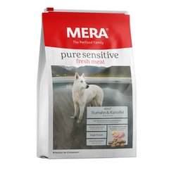 MERA Fresh Meat Truthan & Kartoffel беззерновий корм для дорослих собак зі свіжим м'ясом індички та картоплі 12.5, 1 кг