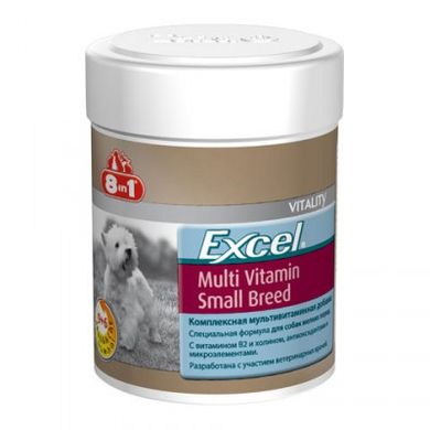8in1 Excel Multi Vitamin Small Breed мультивітамінний комплекс для собак дрібних порід