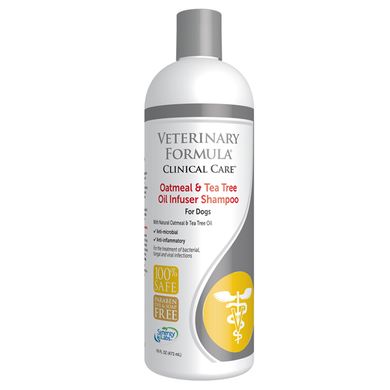 Veterinary Formula Clinical Care Oatmeal&Tea Tree Oil Infuser Shampoo шампунь для собак
