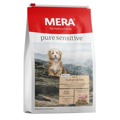MERA Mini Truthahn&Reis беззерновий корм для дорослих собак дрібних порід з індичкою та рисом 4, 1 кг