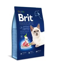 Brit Premium Cat Sterilised Lamb сухой корм для стерилизованных кошек с ягненком, 1.5 кг
