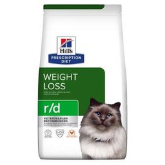 Hills (Хилс) Feline r/d лечебный корм для кошек при ожирении, 1.5 кг