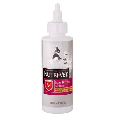 Nutri Vet Eye Rinse очні краплі для собак, 118 мл