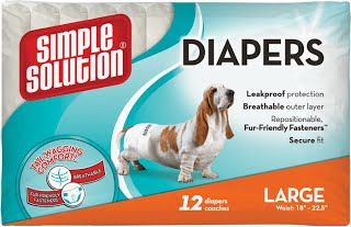 Simple Solution Disposable Diapers Large гигиенические подгузники для животных, 8858195