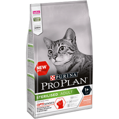 Pro Plan (Про План) Sterilised Salmon сухой корм для стерилизованных кошек с лососем, 10 кг