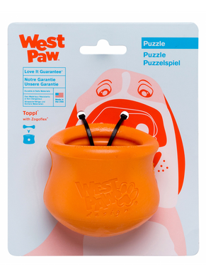 West Paw Toppl Іграшка-головоломка для собак велика Treat Toy Large