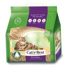 Cats Best (Кетс бест) Smart Pellets древесный наполнитель для кошачьего туалета , 5 кг, 10 л
