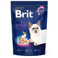 Brit Premium Cat Adult Chicken сухий корм з куркою для дорослих кішок, 1.5 кг