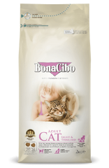 BonaCibo (Бонасибо) Cat Adult Light & Sterilized сухой корм для стерилизованных кошек, 2 кг