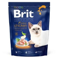 Brit Premium Cat Indoor сухий корм для домашніх кішок, 1.5 кг