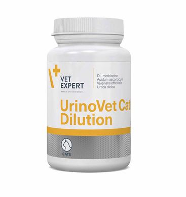 VetExpert UrinoVet Dilution капсулы для здоровья мочевой системы кошек, 45 шт