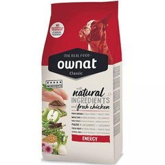 Ownat (Овнат) Classic Dog Adult Energy сухой корм для взрослых активных собак, 20 кг