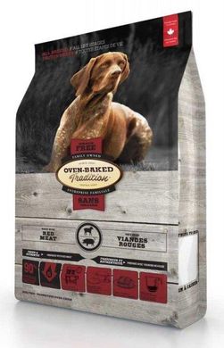 Oven-Baked All Breed Red Meat беззерновой корм для собак всех пород с красным мясом, 2.27 кг