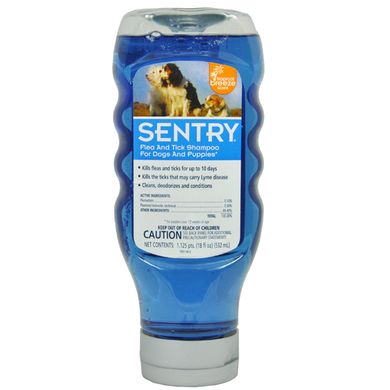Sentry Tropical Breeze &#040;Сентри&#041; шампунь от блох и клещей для собак, тропический бриз