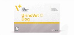 VetExpert UrinoVet Dog таблетки для здоров'я сечової системи собак, 30 табл.