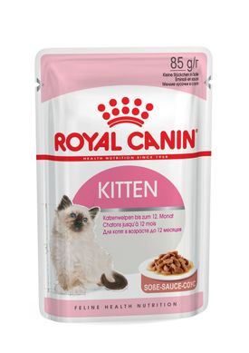 Royal Canin Kitten Gravy в соусі для кошенят до 12 місяців, 12 шт