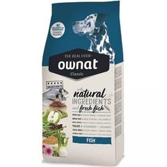 Ownat (Овнат) Classic Dog Adult Fish сухой корм для взрослых собак со свежей рыбой, 4 кг