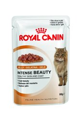 Royal Canin Intense Beauty в желе здоровая кожа, красивая шерсть, 12 шт