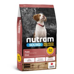 Nutram S2 Sound Balanced Wellness Natural Puppy Food сухой корм для щенков, 2 кг
