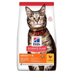 Hills (Хиллс) Adult Optimal Care сухой корм для кошек с курицей, 1.5 кг
