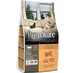 Pronature Holistic (Пронатюр Холистик) Duck & Orange сухой корм для кошек с уткой, 5.4 кг