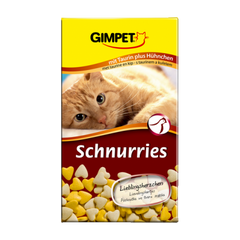Gimpet &#040;Джимпет&#041; Schnurries витаминизированные сердечки с таурином и курицей, 650 шт