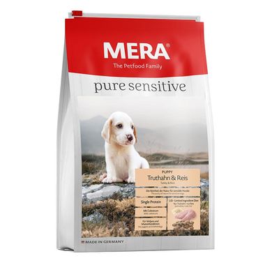 MERA Puppy сухой корм для щенков и кормящих самок с индейкой и рисом