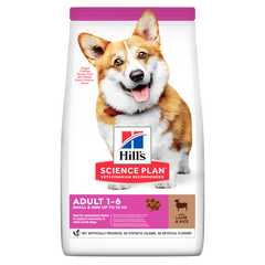 Hills (Хиллс) Adult Small & Miniature корм для взрослых собак малых и миниатюрных пород с ягненком, 1.5 кг