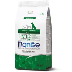 Monge (Монж) Maxi Adult сухой корм для взрослых собак крупных пород, 15 кг