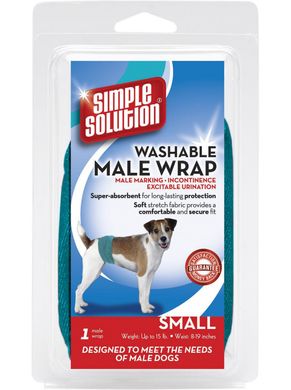 Simple Solution Washable Male Wrap влагопоглощающий поясок для кобелей, 6486407