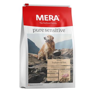 MERA Senior Truthan & Reis сухий корм для літніх собак з індичкою та рисом 12.5, 1 кг