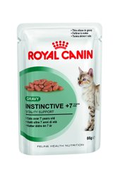 Royal Canin Instinctive +7 паучи в соусе (старше 7 лет), 12 шт