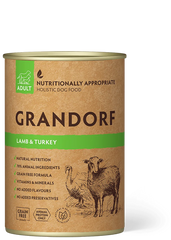 Grandorf Lamb & Turkey вологий корм для собак з ягням та індичкою, 400 г