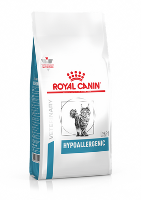 Royal Canin (Роял Канин) Hypoalergenic лечебный корм для кошек при пищевой аллергии/непереносимости, 2.5 кг