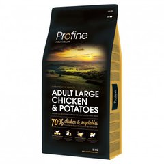 Profine (Профайн) Adult Large Chicken & Potatoes сухой корм для собак крупных пород с курицей, 15 кг