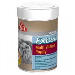 8in1 Excel Multi Vitamin Puppy вітаміни для цуценят, 100 табл.