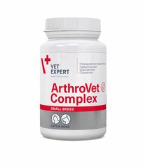 VetExpert ArthroVet HA Complex Small Breed капсули для підтримки функцій суглобів та хрящів, 60 шт