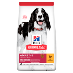 Hills (Хіллс) Adult Medium Chicken сухий корм для собак середніх порід з куркою, 14 кг