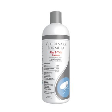 Veterinary Formula Flea&Tick Shampoo шампунь від бліх та кліщів для собак та кішок