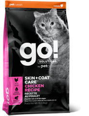 Go! SOLUTIONS Skin + Coat Care Chicken Recipe сухой корм для кошек с курицей, 7.26