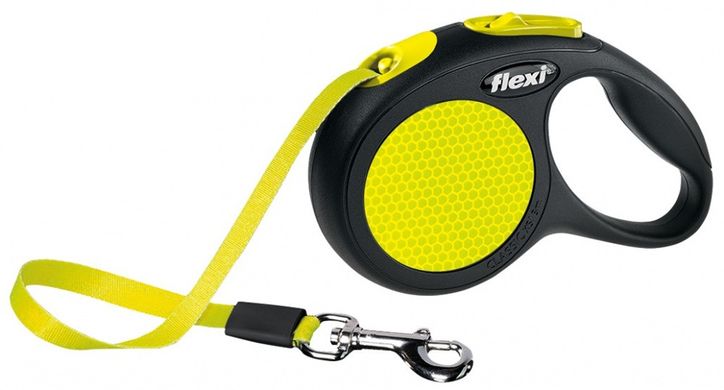 Flexi Neon L довжина 5 м, для собак до 50 кг, стрічка