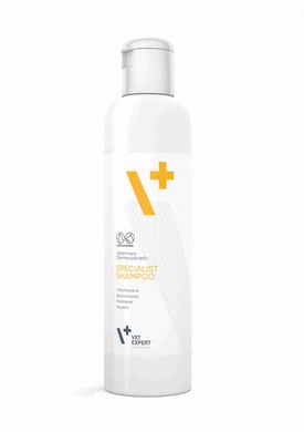 VetExpert Specialist Shampoo антибактериальный и противогрибковый шампунь, 250 мл