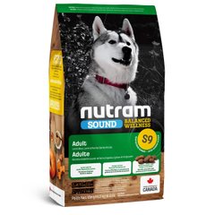 Nutram S9 Sound Balanced Wellness Natural Lamb Adult Dog сухий корм для собак з ягням, 2 кг