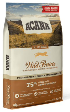 Acana (Акана) Wild Prairie Cat сухой корм для кошек всех возрастов с цыпленком, 1.8 кг