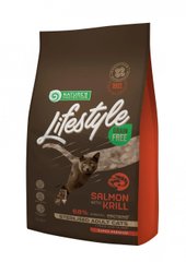 NP Lifestyle Grain Free with Salmon krill Sterilised Adult Cat корм для стерилізованих кішок з лососем 7, 1.5 кг