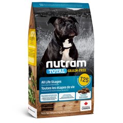 Nutram T25 Total Grain-Free Salmon & Trout Dog Food беззерновой корм с лососем, 2 кг