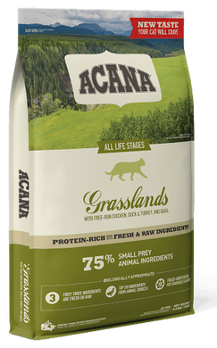 Acana (Акана) Grasslands Cat сухой корм для кошек всех возрастов с уткой, 1.8 кг